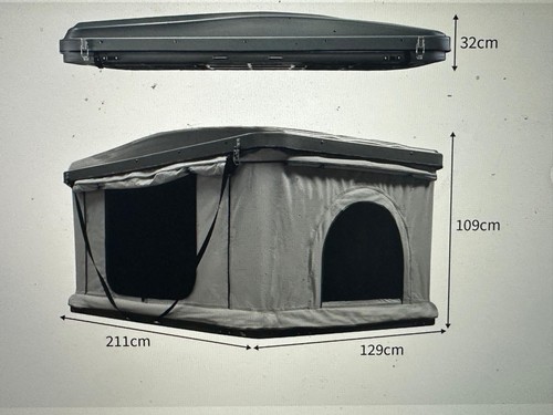 Car roof top - hard, shell