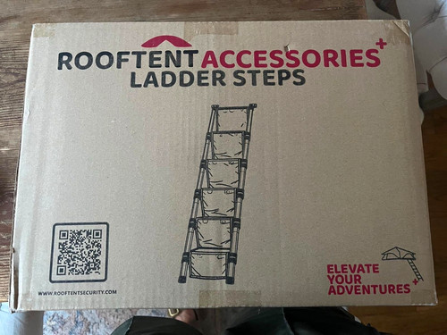 Rooftent dog ladder - rooftent,