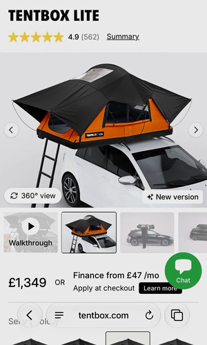 Tentbox lite roof - tentbox, roof-top