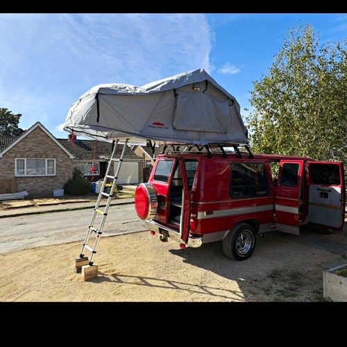 Grey person roof - grey, tent
