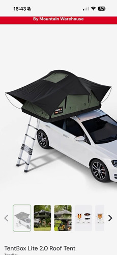 Tentbox lite roof top - 2.0, tent