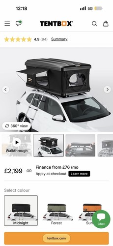 Tentbox classic rooftop - tentbox,