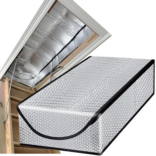 Attic door insulation cover - door,