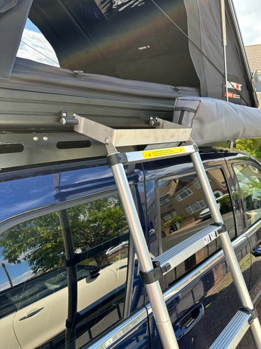 Roof tent ladder - roof,