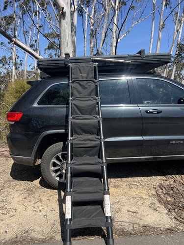 Rooftop tent ladder steps - steps,