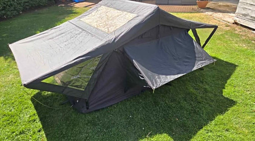 Tentbox black rooftop tent - black, 2